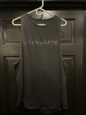 Alphalete Men's Tank Top in Black